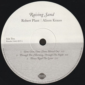 Robert Plant | Alison Krauss – Raising Sand - 2LP - 180G - New Vinyl