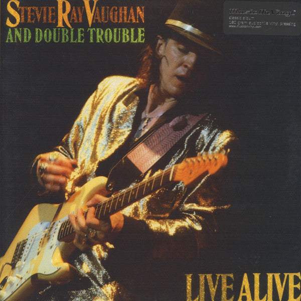 Stevie Ray Vaughan And Double Trouble - Live Alive | 180g 2LP | Music On Vinyl