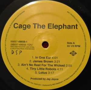 Cage The Elephant | Debut Album | 1LP | 2008 Alt Rock Garage Classic