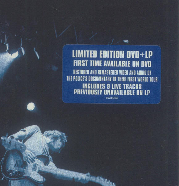 The Police - Around The World | Ltd Ed Blue Vinyl LP + DVD