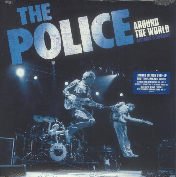 The Police - Around The World | Ltd Ed Blue Vinyl LP + DVD