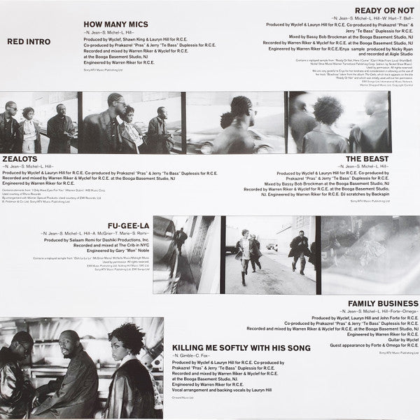 Fugees - The Score | Double LP | Killing Me Softly | Lauryn Hill