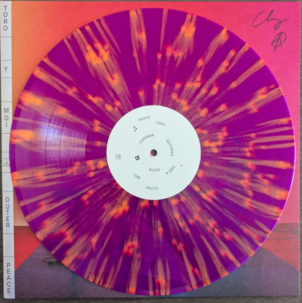 Toro Y Moi - Outer Peace | Purple Orange Splatter LP