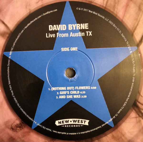 David Byrne - Live From Austin TX | Rose Marble Vinyl 2LP | Ltd Ed