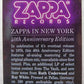 Frank Zappa - Zappa In New York | 40th Anniversary Edition | 2LP Live Album