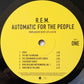 R.E.M. - Automatic For The People | Alternative Rock 1992 Album LP
