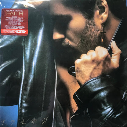 George Michael - Faith | Red & Black Marbled 2LP | Wham! Artist Solo Debut Album