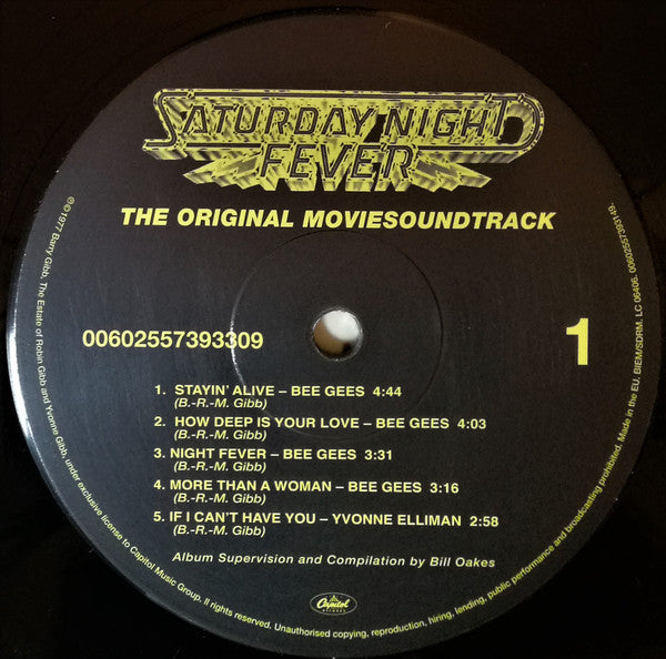 Soundtrack Saturday Night Fever (Original Motion Picture Soundtrack) (180 Gram V
