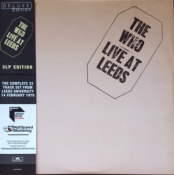 The Who - Live At Leeds | Deluxe Triple LP | Abbey Road Half-Speed Master