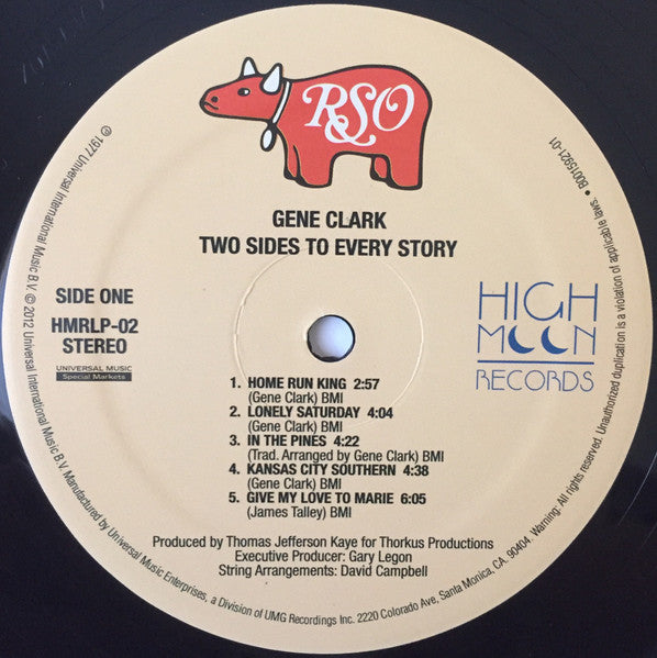 Gene Clark - Two Sides to Every Story | Ltd Ed 180 Gram LP