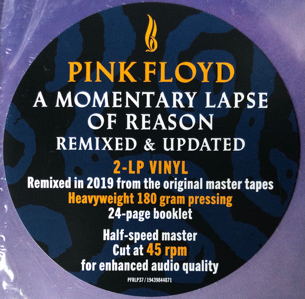 Pink Floyd - A Momentary Lapse Of Reason | Remixed 2LP 180g 45 RPM