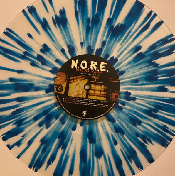 Noreaga - N.O.R.E. | Ltd Clear Blue Splatter 2LP | Indie Excl Debut Album