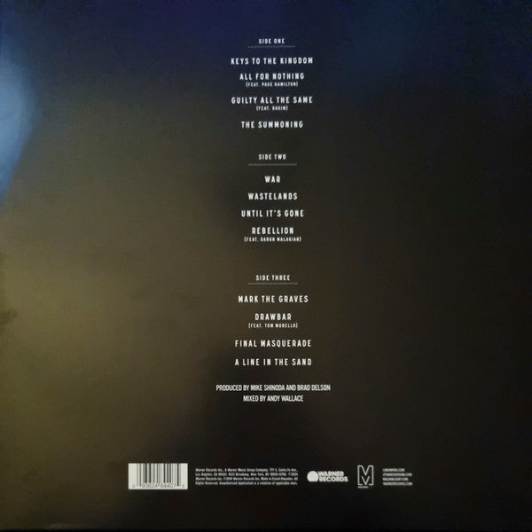 Linkin Park - The Hunting Party | 2LP | Limited Translucent Blue Vinyl