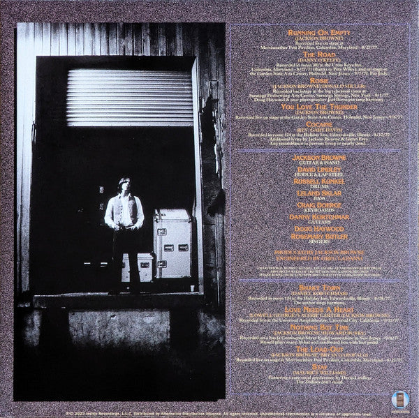 Jackson Browne - Running On Empty | Remastered Vinyl LP
