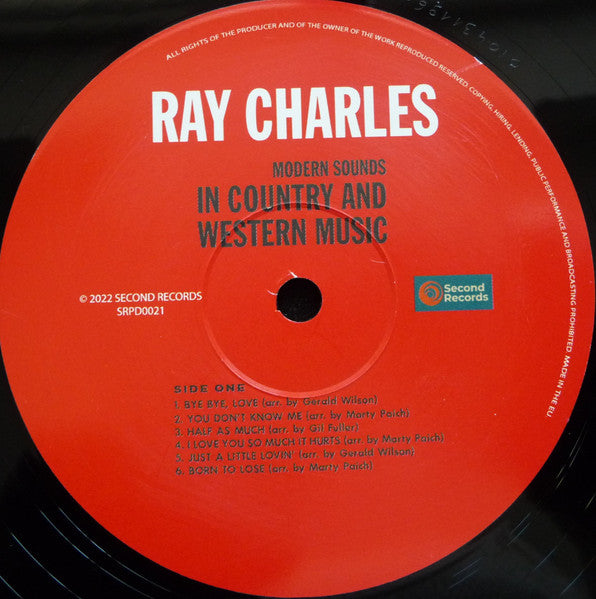 Ray Charles - Modern Sounds Country Western | Hey Good Lookin | 180g LP
