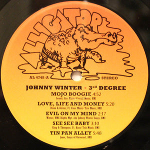 Johnny Winter - 3rd Degree | LP Vinyl | Slide-Guitar Inferno