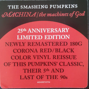 The Smashing Pumpkins - Machina / Machines Of God | 25th Ann Red Black 2LP