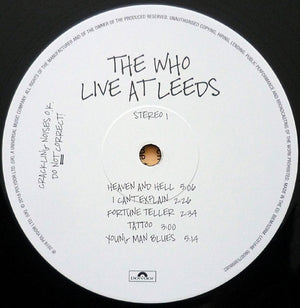The Who - Live At Leeds | Deluxe Triple LP | Abbey Road Half-Speed Master