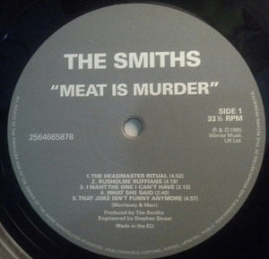 The Smiths - Meat Is Murder | LP Black Vinyl | 1985 Album New Sealed