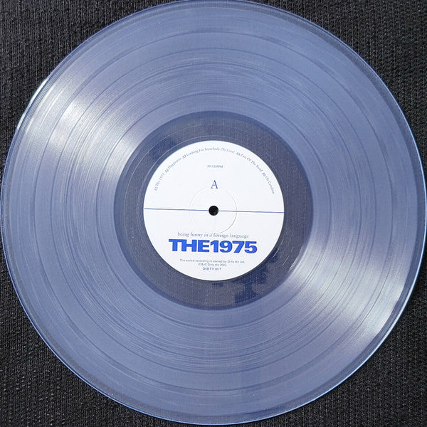 The 1975 - Being Funny In A Foreign Language | Clear Vinyl LP