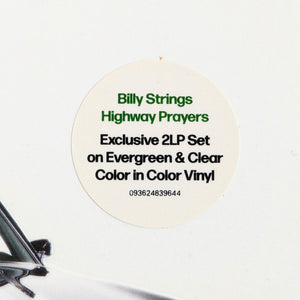 Billy Strings - Highway Prayers | Green/Clear Color-in-Color 2LP | Gospel Grass
