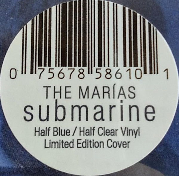 The Marías - Submarine | RSD Essential | Half Blue Half Clear LP w/Alt Cover