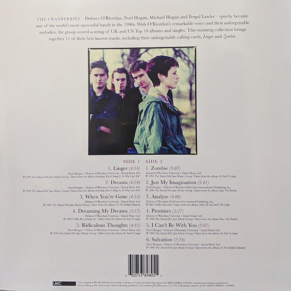 The Cranberries - Dreams The Collection | LP | 11 Classic Tracks