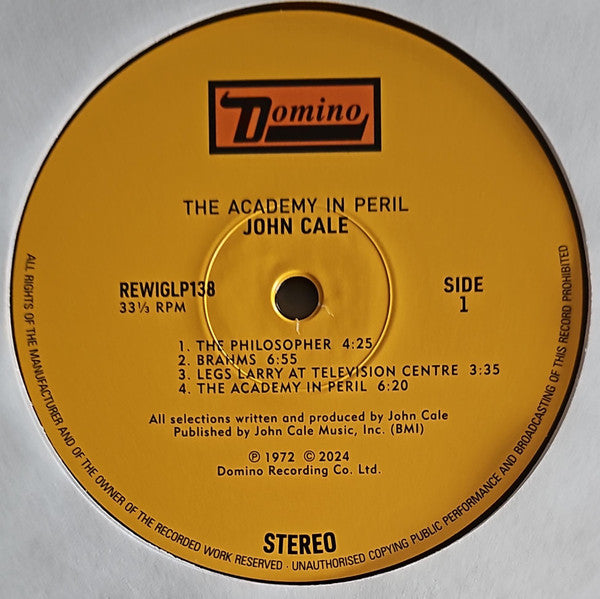 John Cale - The Academy In Peril | Remastered | Cale’s Orchestral Masterwork