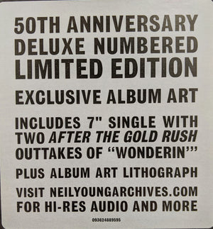Neil Young - After The Gold Rush | 50th Anniversary Ltd Ed Numbered LP + 7"
