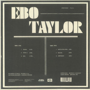 Ebo Taylor - Self-Titled | 2025 Reissue LP | Ghanaian Highlife