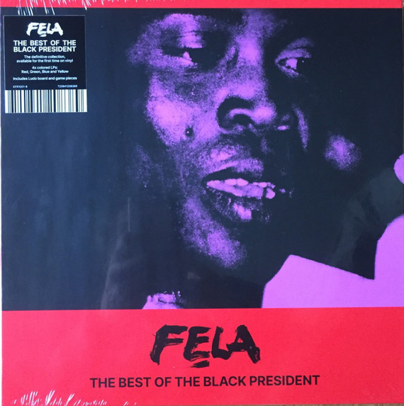 Fela Kuti - The Best Of The Black President | Colored RGBY 4LP BoxSet | Afrobeat
