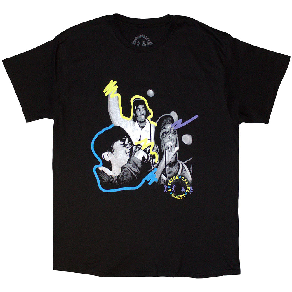 A Tribe Called Quest Paint Black