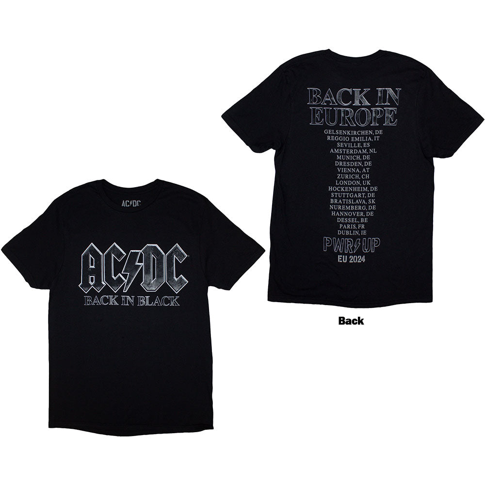 AC/DC Back In Black PWR-UP EU Tour '24 Black
