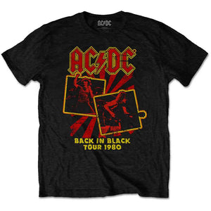 AC/DC Back in Black Tour 1980 Black