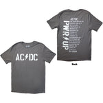AC/DC Logo PWR-UP EU Tour '24 Grey