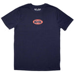 AC/DC Mini Oval Logo Blue
