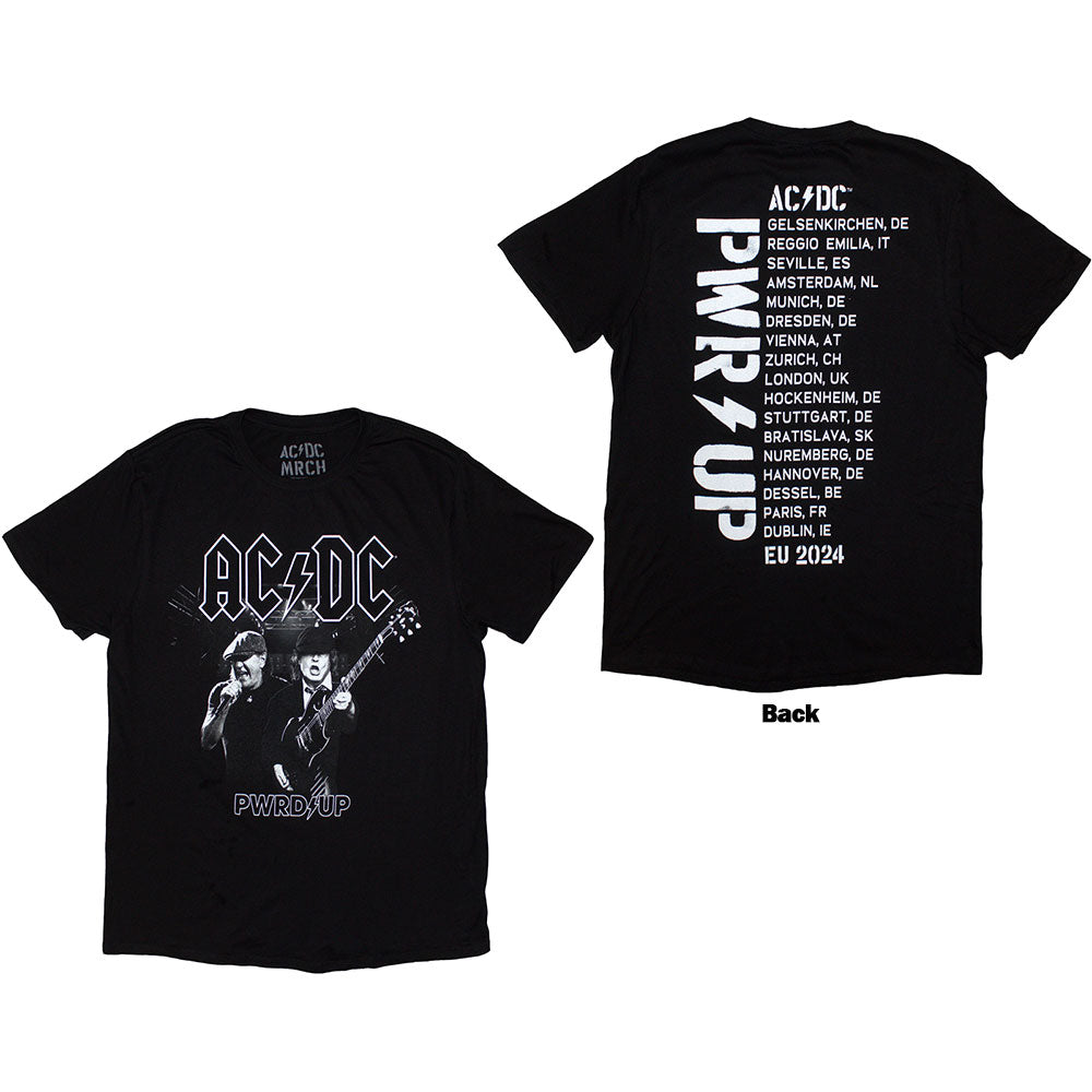 AC/DC PWRD-UP B&W Photo EU Tour '24 Black