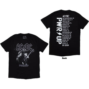 AC/DC PWRD-UP B&W Photo EU Tour '24 Black