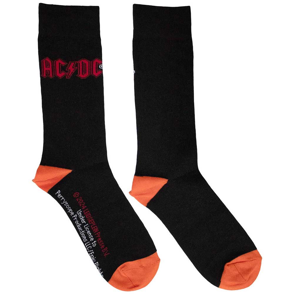 AC/DC Red Logo Black