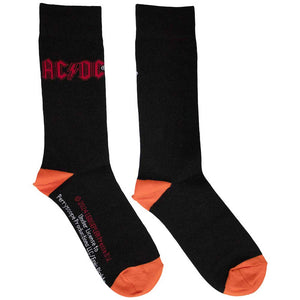 AC/DC Red Logo Black