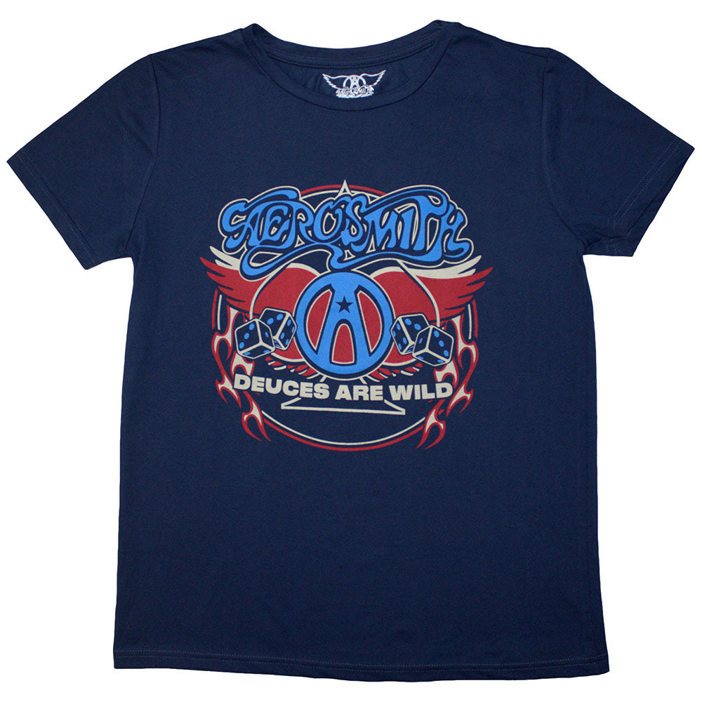 Aerosmith Rainbow Spade Blue