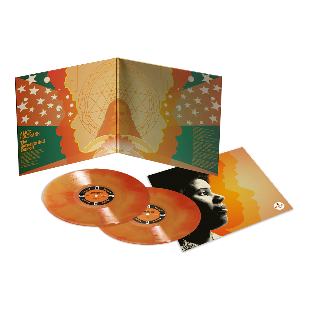 Alice Coltrane The Carnegie Hall Concert (Limited Edition, Opaque Galaxy Orange Colored Vinyl) (2 Lp's)