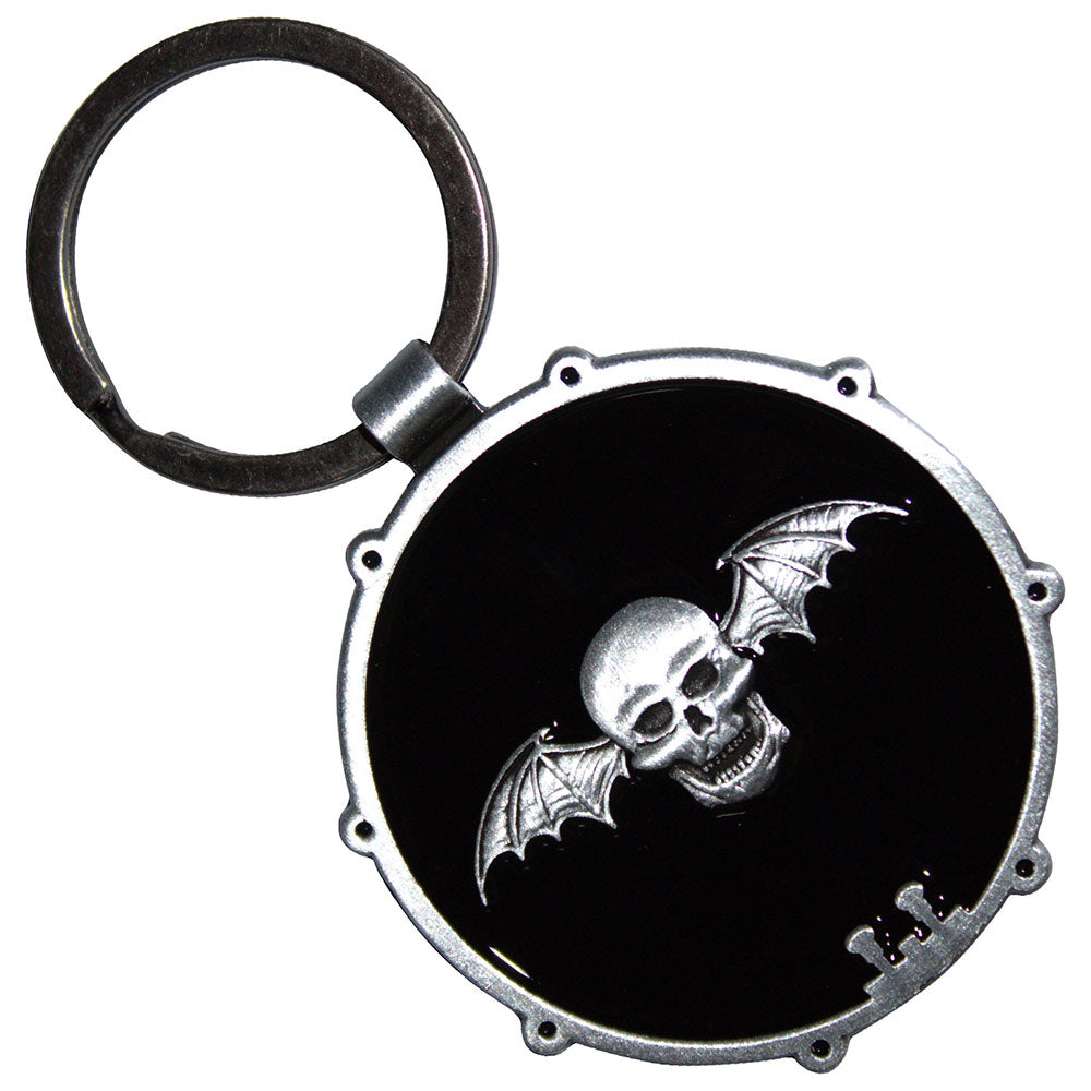 Avenged Sevenfold Deathbat Drum Double-Sided