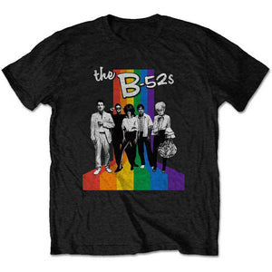 B52s Rainbow Stripes Black