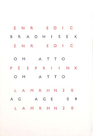 BERNARD HEIDSIECK Poème-Partition X