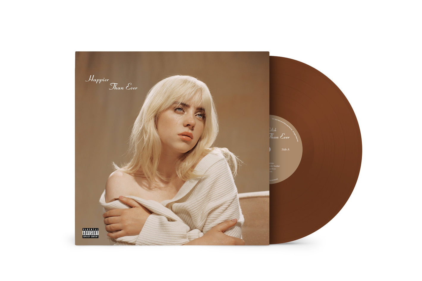 Billie Eilish Happier Than Ever (Colored Vinyl, Brown, Indie Exclusive) (2 Lp's)