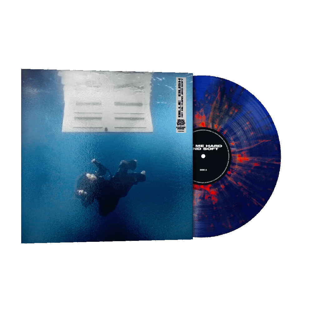 Billie Eilish Hit Me Hard And Soft (Anniversary Edition) (Blue & Orange Splatter Vinyl)