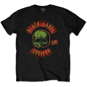 Black Label Society Skull Logo Black