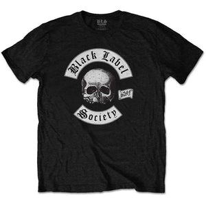 Black Label Society Skull Logo Black