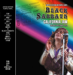 Black Sabbath California Jam Ontario Speedway 1974 - Purple Vinyl
